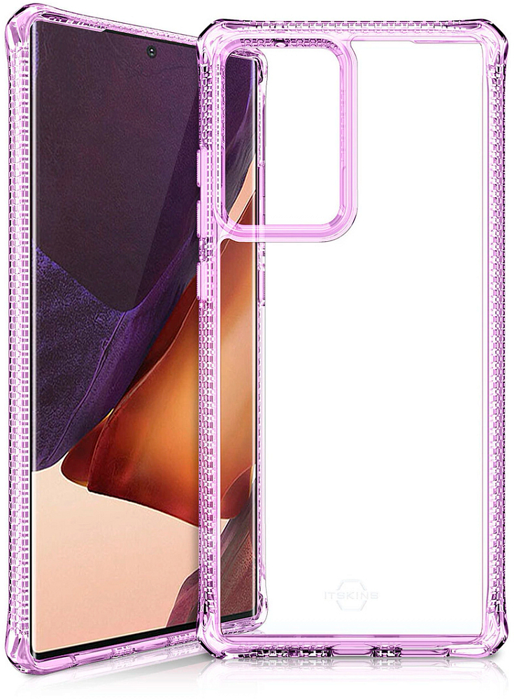 Чехол Itskins HYBRID CLEAR для Galaxy Note20 Ultra сиреневый