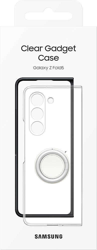 Чехол Samsung Clear Gadget Case Z Fold5 прозрачный EF-XF946CTEGRU - фото 8