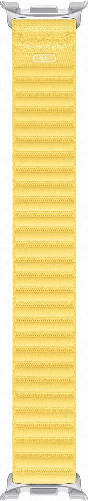 Ремешок Samsung Galaxy Watch9|Galaxy Watch8|Galaxy Watch8 Classic Fabric Band, 20 мм, M/L песочно-жёлтый