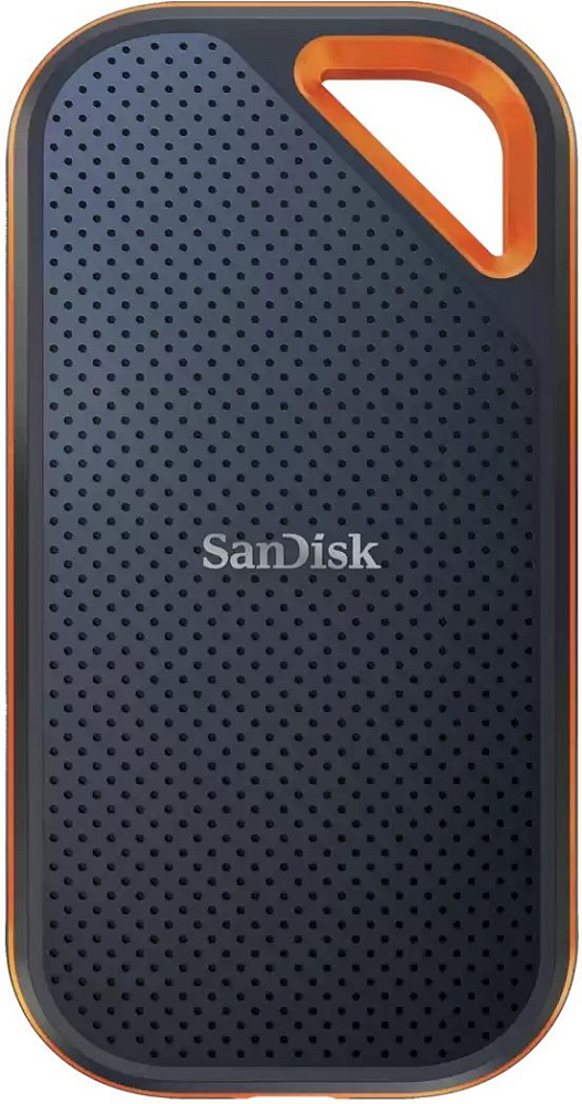 Внешний накопитель Sandisk SSD Extreme Pro Portable V2 2 ТБ черный SDSSDE81-2T00-G25 - фото 1