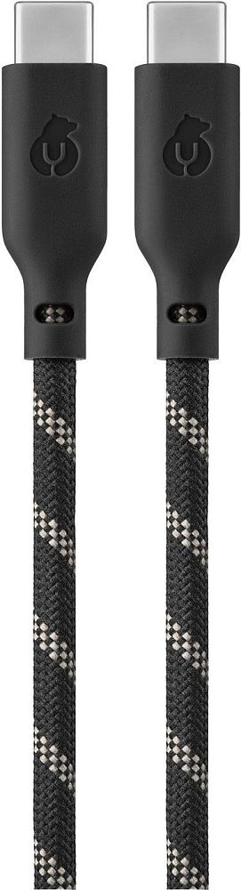 

Кабель uBear Trend Cable USB-C - USB-C, 1.2 м, нейлон черно-бежевый, Черный, Trend Cable USB-C - USB-C, 1.2 м, нейлон черно-бежевый