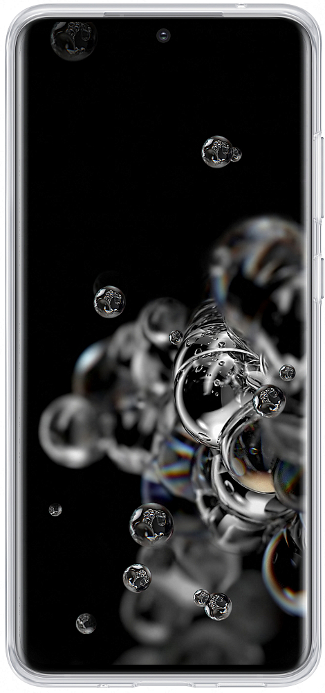 Чехол Samsung Clear Cover Galaxy S20 Ultra прозрачный EF-QG988TTEGRU - фото 2