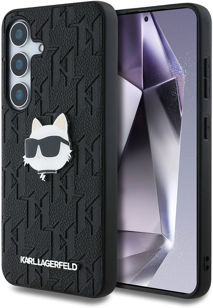Чехол Karl Lagerfeld NFT Choupette для Galaxy S25 черный