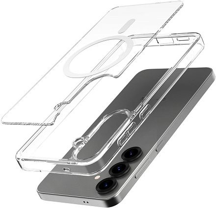 Чехол Araree Duple M для Galaxy S25 прозрачный Фото 2