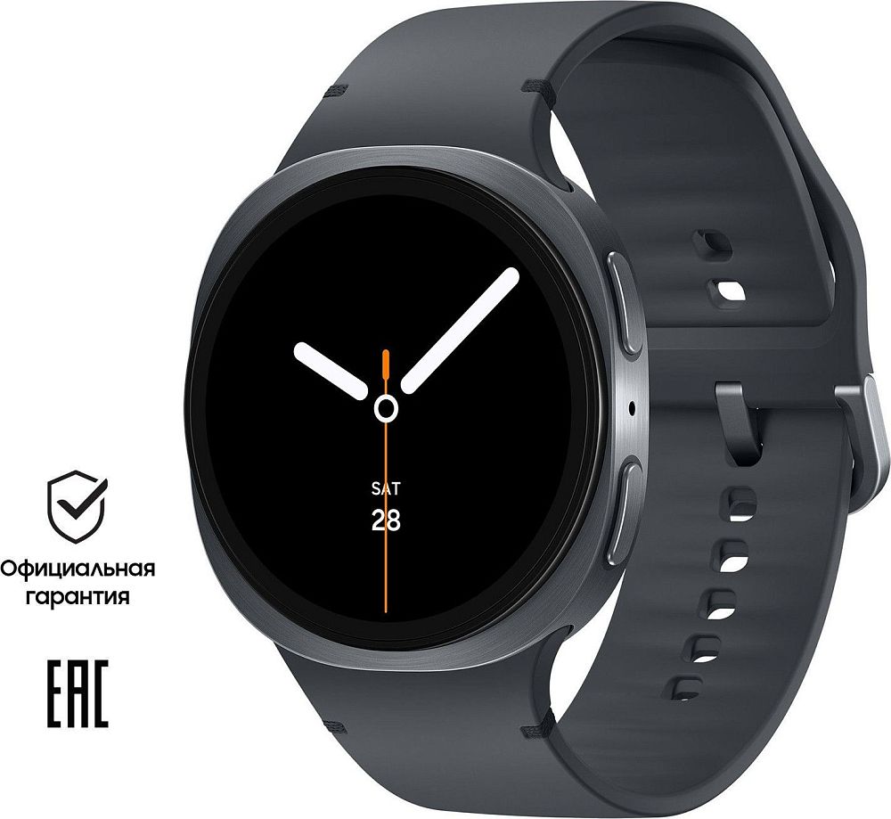 

Смарт-часы Samsung Galaxy Watch8 LTE 44 мм Графит, Galaxy Watch8 LTE 44 мм Графит