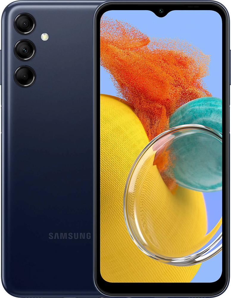 Смартфон Samsung Galaxy M14 64 ГБ Синий SM-M146B04064DBL21S