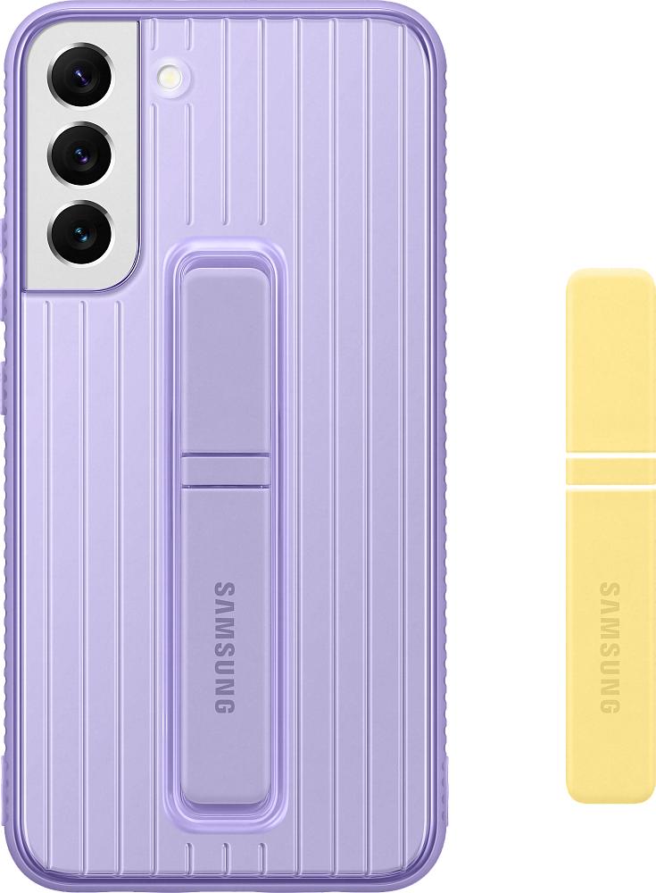 Чехол Samsung Protective Standing Cover для Galaxy S22+ фиолетовый EF-RS906CVEGRU Protective Standing Cover для Galaxy S22+ фиолетовый - фото 3