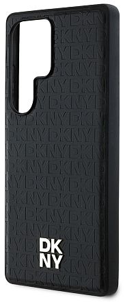 Чехол DKNY Repeat Stack MagSafe для Galaxy S25 Ultra черный