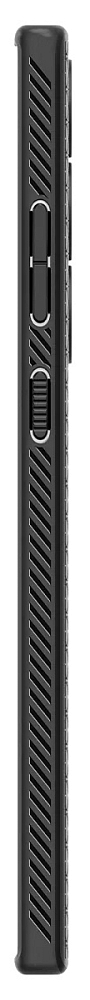 Чехол Spigen Luqiud Air Matte для Galaxy S23 Ultra, пластик черный ACS05614 - фото 4
