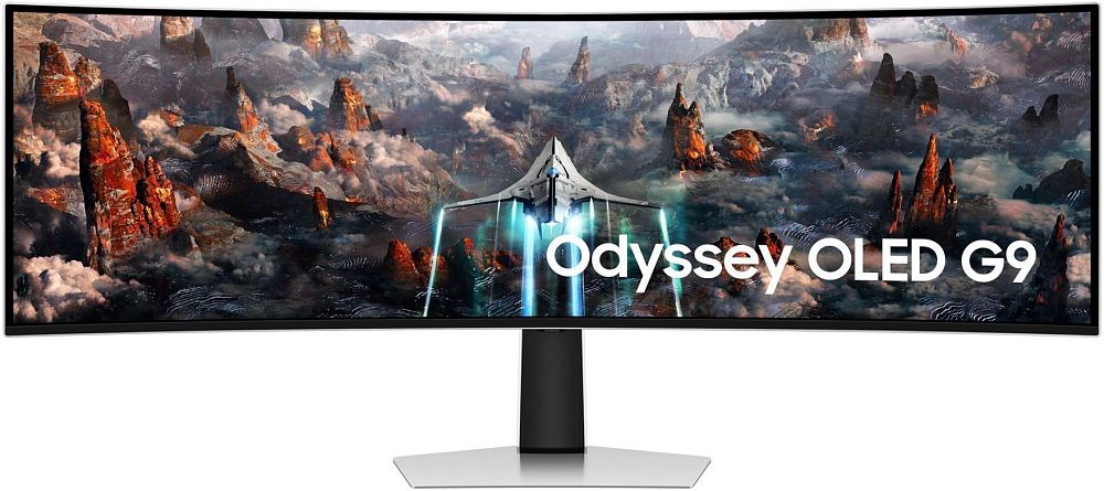 Монитор Samsung OLED G9 1,24 м серебристый