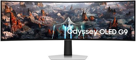 Монитор Samsung 49&quot; OLED G9 серебристый