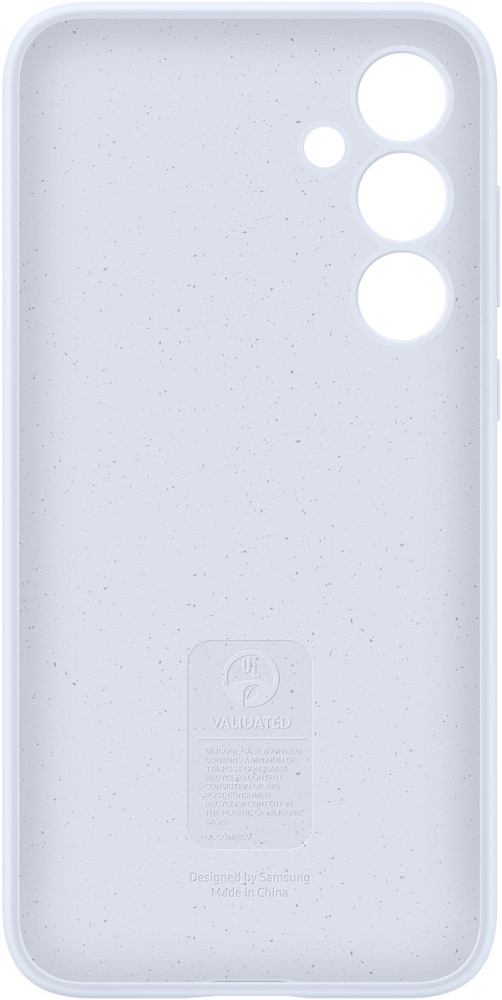 Чехол Samsung Silicone Case A35 голубой EF-PA356TLEGRU - фото 5