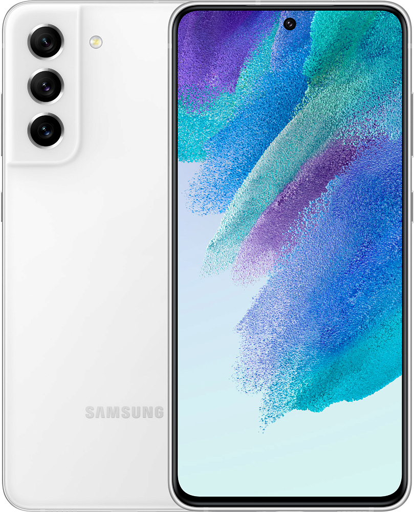 

Смартфон Samsung Galaxy S21 FE (Qualcomm) 128 ГБ белый (SM-G990BZWFCAU), Galaxy S21 FE (Qualcomm) 128 ГБ белый (SM-G990BZWFCAU)