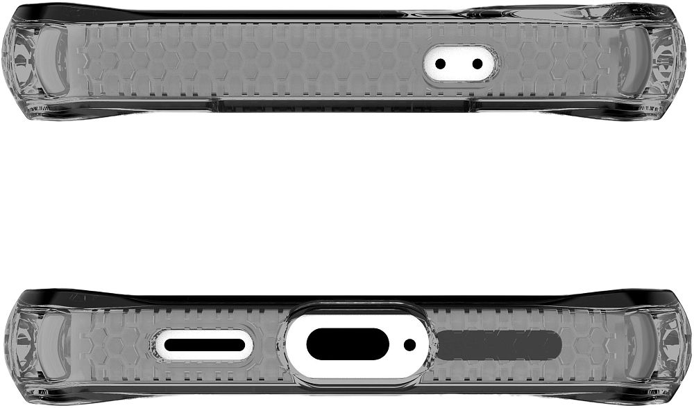 Чехол Itskins Hybrid Clear для Galaxy S25+ дымчатый фото 6