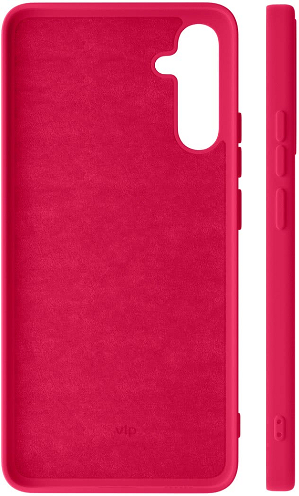 Чехол VLP Silicone Case для Galaxy A34, силикон красный 1051094 - фото 3