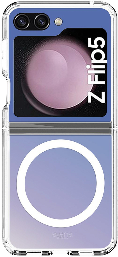 Чехол Avana COSMIC MagSafe для Z Flip5 фиолетовый