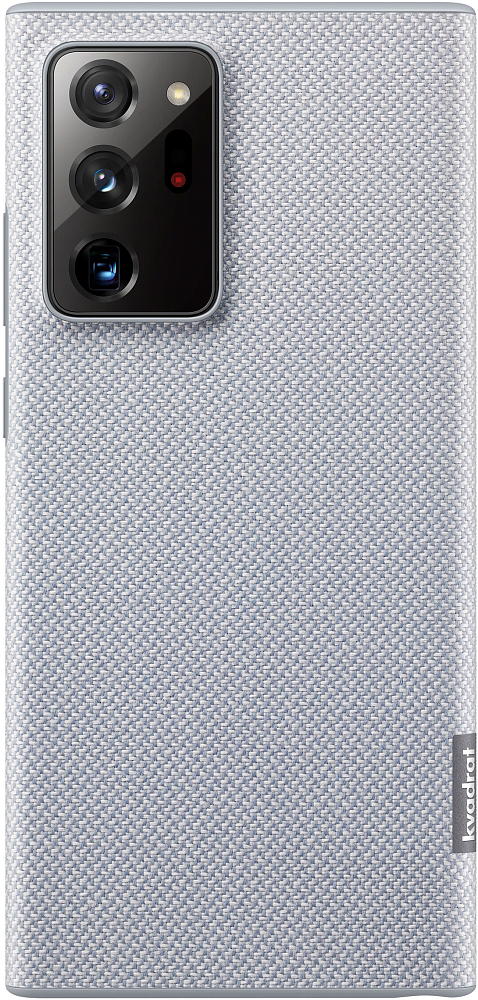 Чехол Samsung Kvadrat Cover для Galaxy Note20 Ultra серый