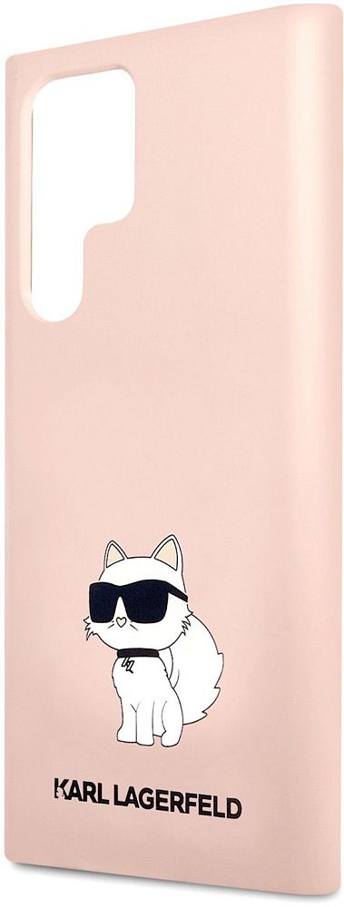 Чехол Karl Lagerfeld NFT Choupette для Galaxy S24 Ultra розовый фото 3