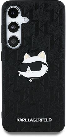 Чехол Karl Lagerfeld NFT Choupette для Galaxy S25 черный Фото 2
