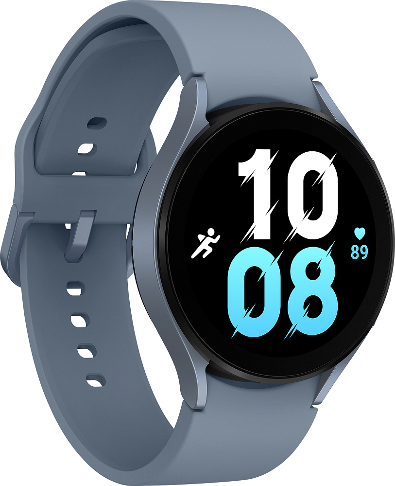 Смарт-часы Samsung Galaxy Watch5, 44 мм дымчато-синий (SM-R910NZBAGLB) SM-R910NZBAGLB Galaxy Watch5, 44 мм дымчато-синий (SM-R910NZBAGLB) - фото 4