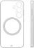 Чехол VLP Puro Case MagSafe для Galaxy S25+, поликарбонат прозрачный Фото 4