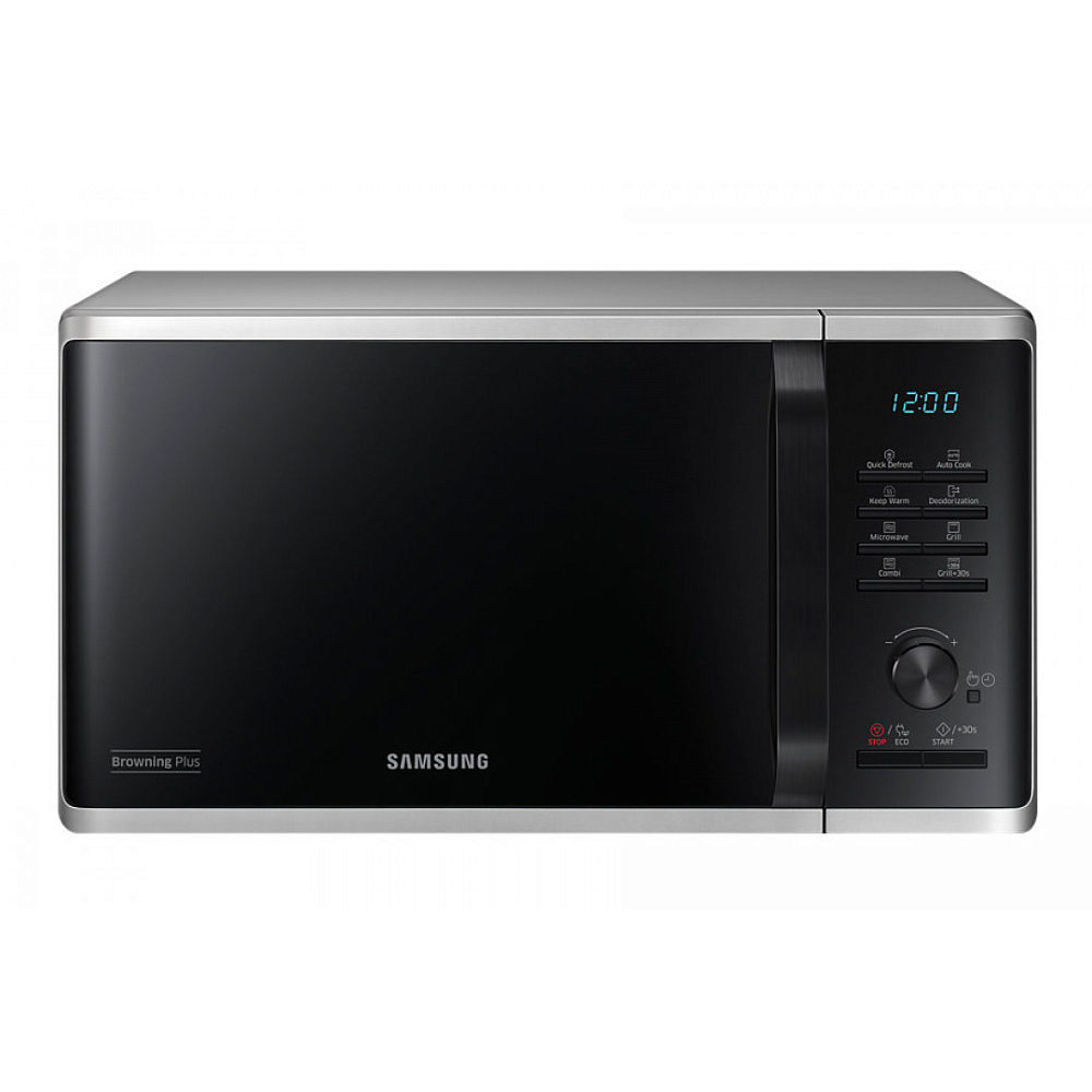 

Микроволновая печь Samsung MG23K3515AS/BW 23 л серебристый, MG23K3515AS/BW 23 л серебристый