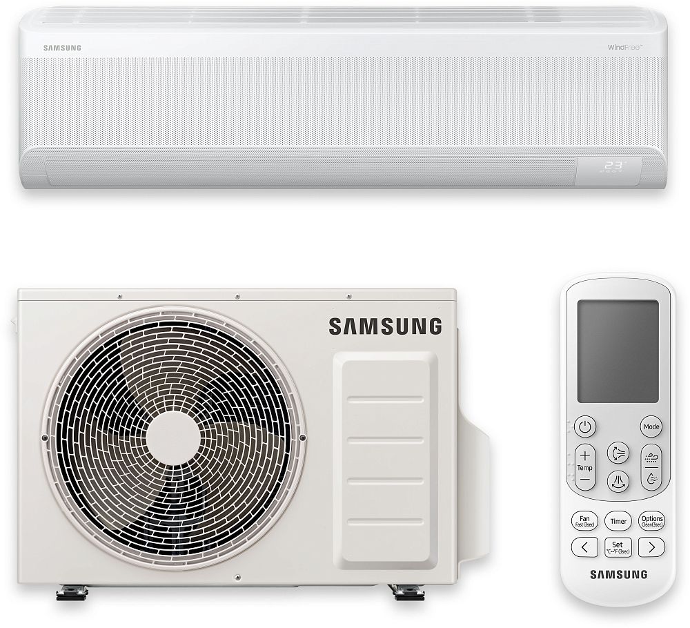 

Сплит-система Samsung до 50 м², Bespoke AI WindFree™, белый, до 50 м², Bespoke AI WindFree™, белый