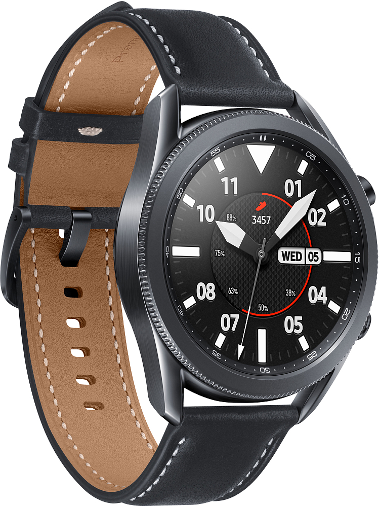 Смарт-часы Samsung Galaxy Watch3, 45 мм черный SM-R840NZKACIS - фото 3