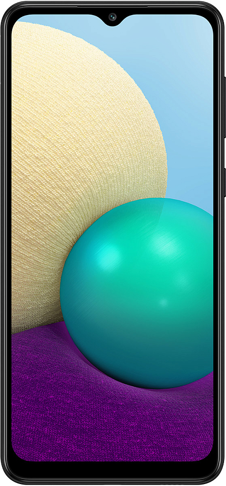 Смартфон Samsung Galaxy A02 32 ГБ черный