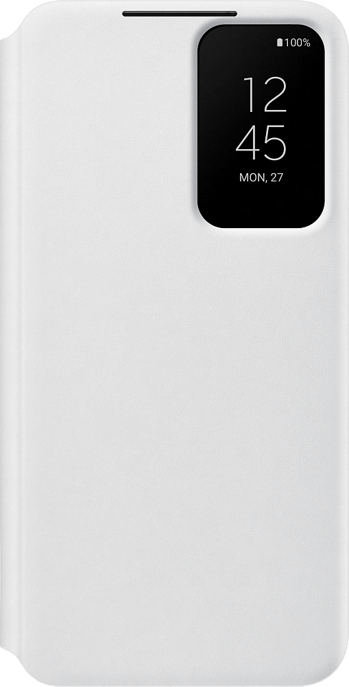 Чехол Samsung Smart Clear View Cover для Galaxy S22 белый EF-ZS901CWEGRU - фото 1