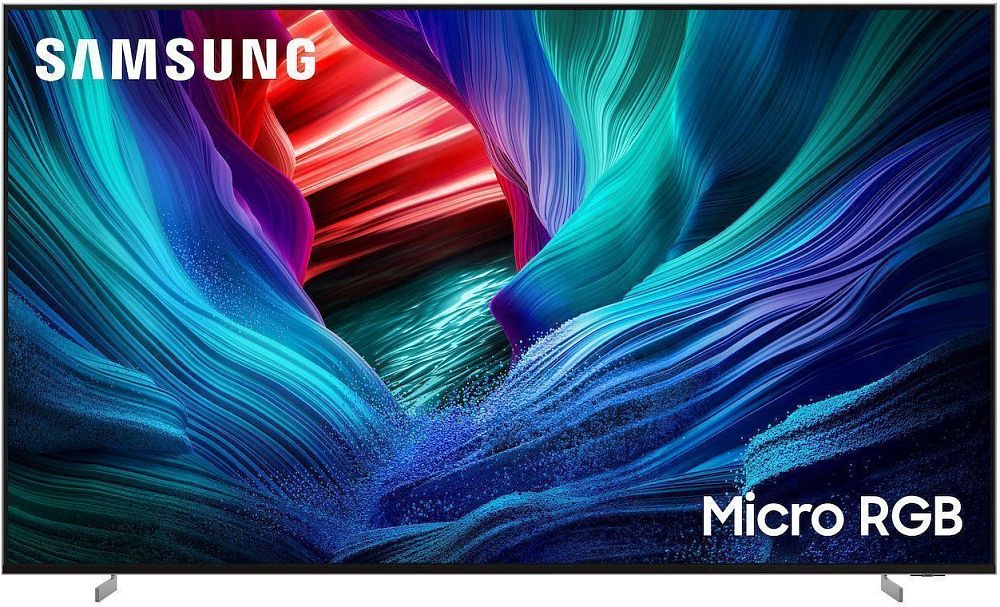 Телевизор Samsung 115" TV AI Micro RGB MR95F (2026), 4K серебряный