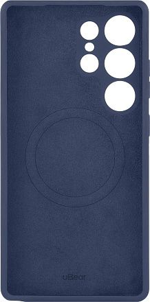 Чехол uBear Touch Mag Case для Galaxy S25 Ultra, soft-touch темно-синий Фото 2