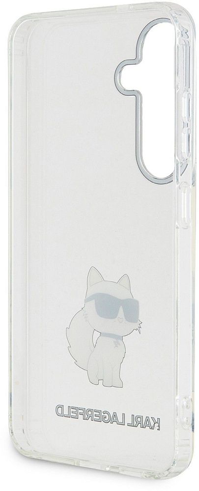 Чехол Karl Lagerfeld NFT Choupette для Galaxy S24+ прозрачный фото 4