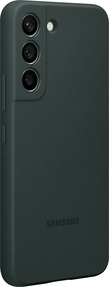 Чехол Samsung Silicone Cover для Galaxy S22 лесной зеленый EF-PS901TGEGRU - фото 3