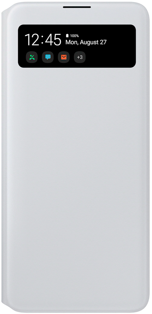 Чехол-книжка Samsung S View Wallet Cover для Galaxy A71 белый