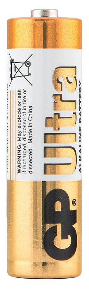 Батарейка GP Ultra Alkaline 15А, АА, 4 шт. 4891199027598 - фото 2