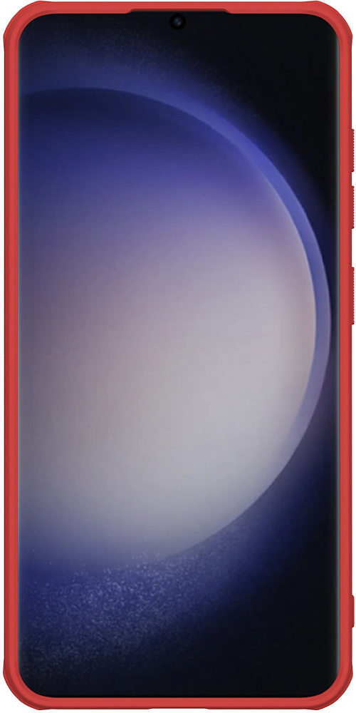 Чехол Nillkin Frosted Shield Pro для Galaxy S24 красный 6902048272637 - фото 6