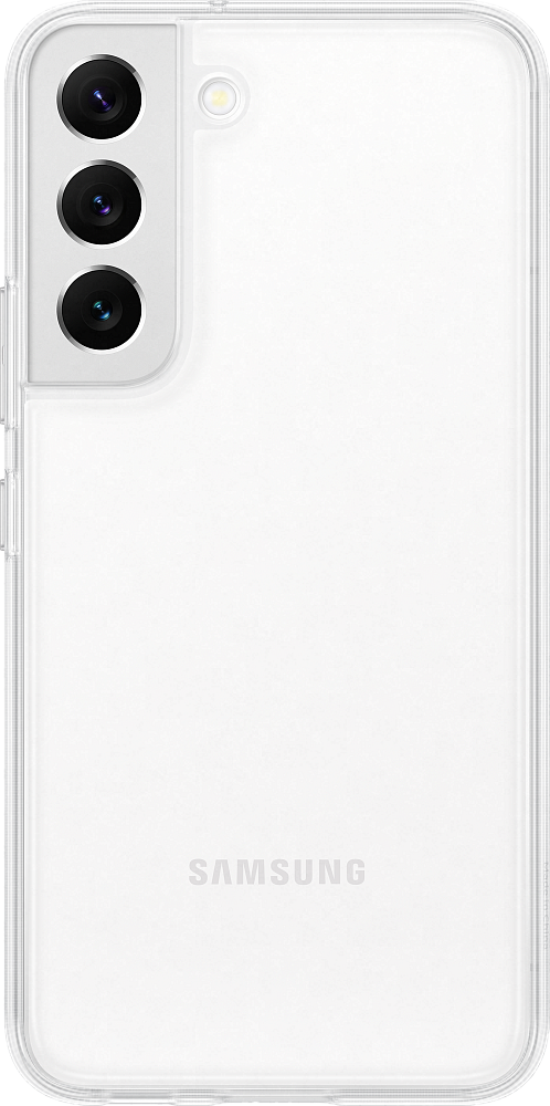 Чехол Samsung Clear Cover для Galaxy S22 прозрачный EF-QS901CTEGRU - фото 1