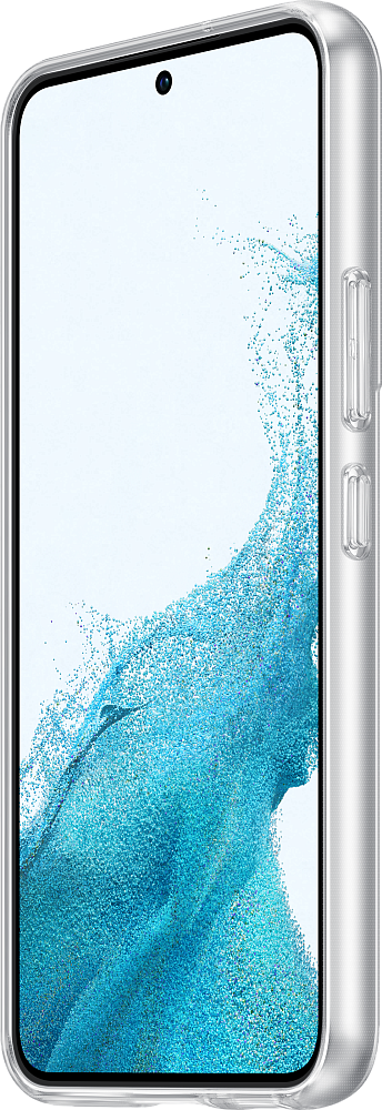 Чехол Samsung Clear Cover для Galaxy S22 прозрачный EF-QS901CTEGRU - фото 3