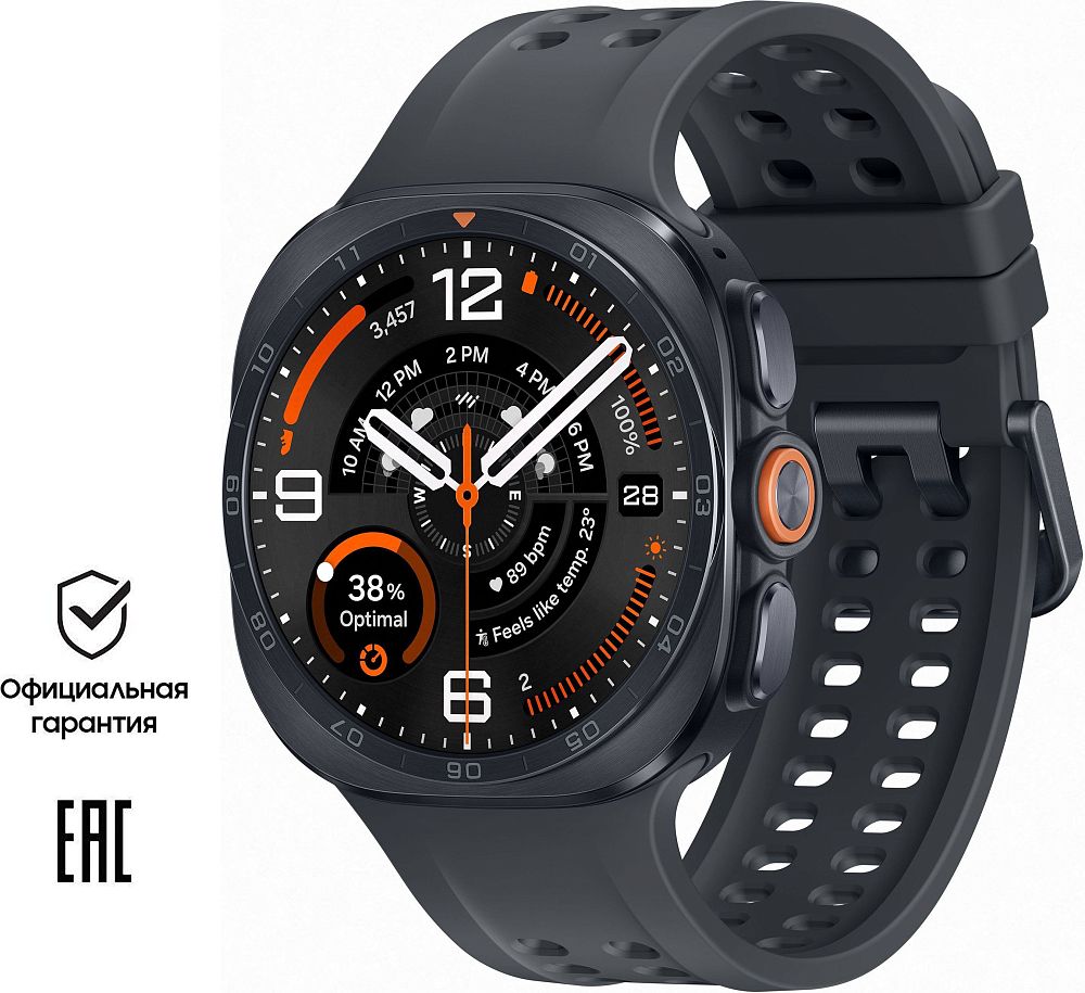 Умные часы Samsung Galaxy Watch Ультра2 LTE 47 мм «Чёрный Титан»