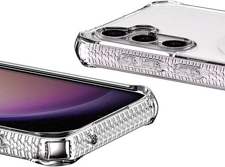 Чехол Itskins Itskins Hybrid Clear MagSafe для Galaxy S24 FE прозрачный Фото 2