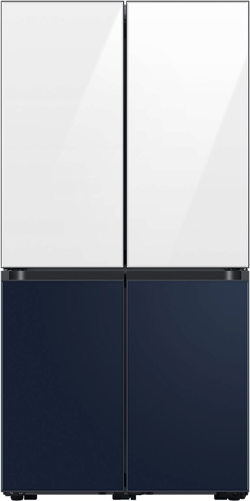 Холодильник Samsung Bespoke многодверный RF9000AC белый, темно-синий RF60A91R18A/WT RF60A91R18A/WT - фото 1