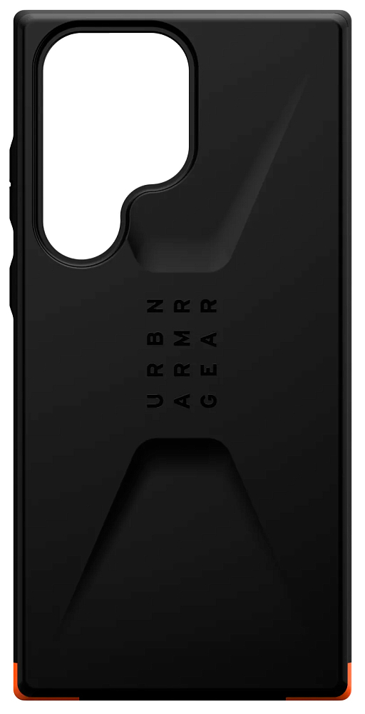 Чехол UAG Civilian Black для Galaxy S23 Ultra черный 214136114040 - фото 3