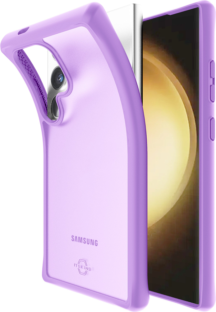 Чехол Itskins Itskins Hybrid Frost для Galaxy S24 Ultra фиолетовый SGGB-HYBMK-DEPP - фото 6