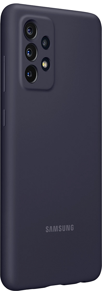 Чехол Samsung Silicone Cover для Galaxy A72 черный EF-PA725TBEGRU - фото 3