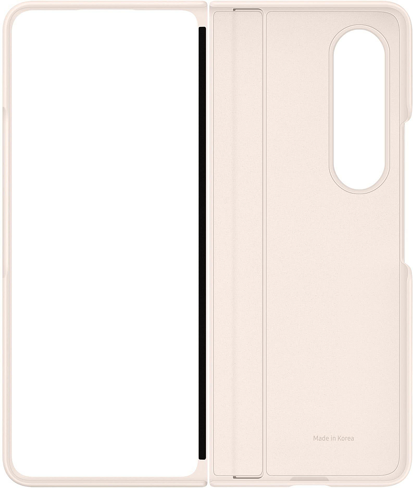 Чехол Samsung Slim Standing Cover для Z Fold4 песочный EF-MF936CUEGRU, цвет бежевый - фото 7