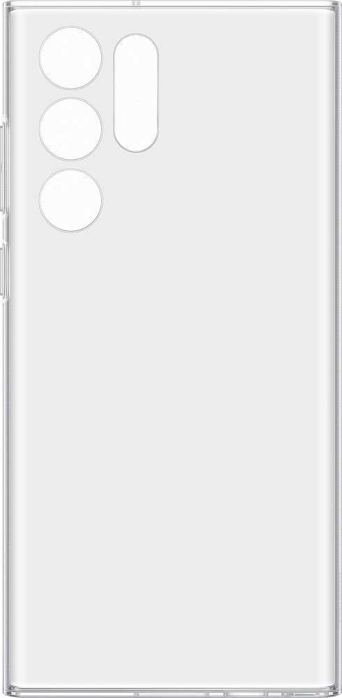 Чехол Samsung Clear Cover для Galaxy S22 Ultra прозрачный EF-QS908CTEGRU - фото 4