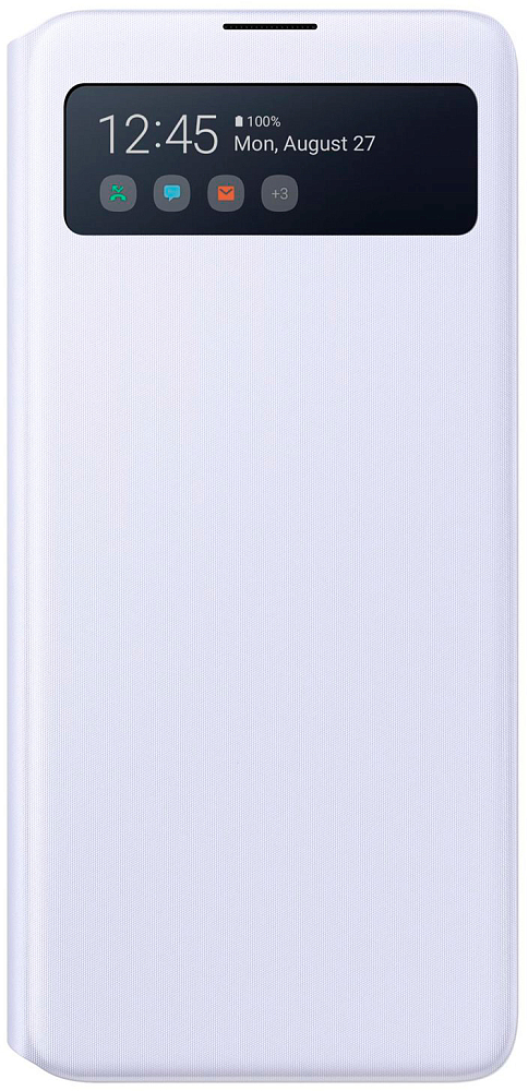 Чехол-книжка Samsung S View Wallet Cover для Galaxy Note10 lite белый
