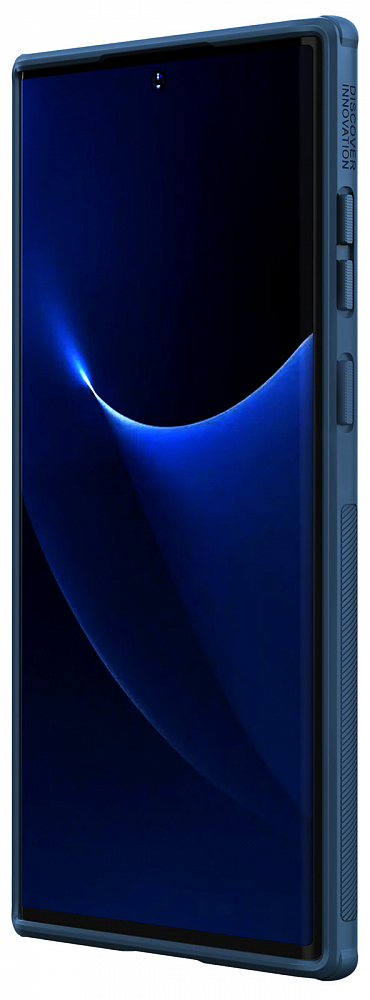 Чехол Nillkin Frosted Shield Pro для Galaxy S22 Ultra синий 6902048235441 - фото 4