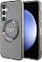 Чехол Guess Flowers Wreath MagSafe для Galaxy S24+ черный
